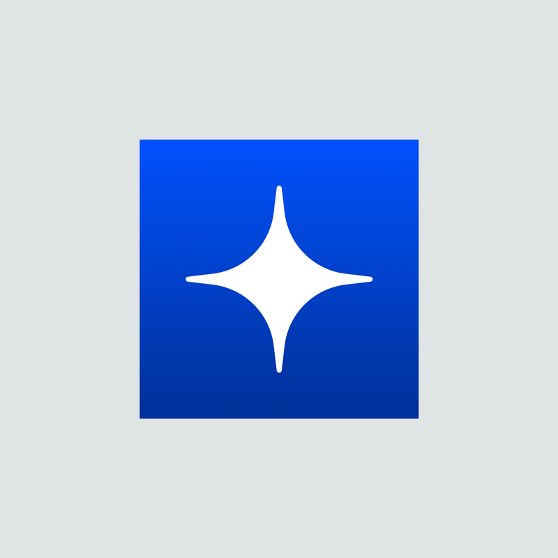 betapp-brand-color-palette-blue A white star icon on a blue square, representing the primary brand color palette for the BetApp design.