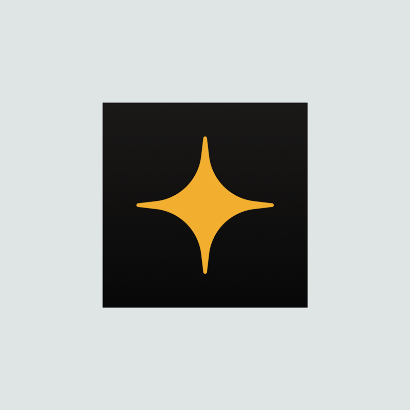 dark-mode-palette-accent-color Yellow star icon representing the accent color from the dark mode color palette.