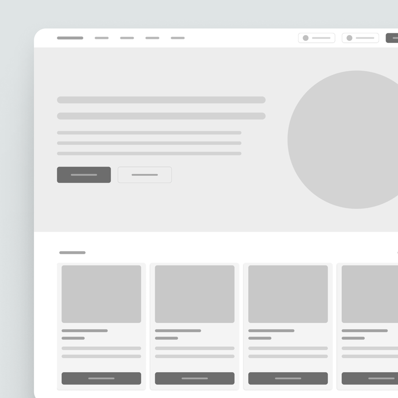 audashop-ecommerce-ux-wireframe-journey A low-fidelity wireframe of the AUDA SHOP e-commerce platform, showing the user journey from product discovery to product detail evaluation.